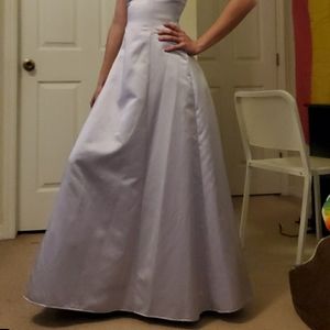 Purple Prom Dress Simple